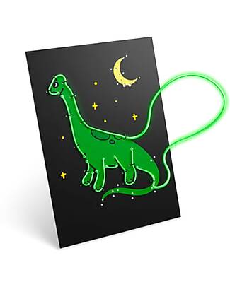 Kidywolf Kidyneon Creative Kit - Green - Create and Light Up Your Ideas Draw And Color