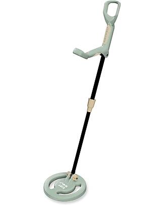 Kidywolf Metal Detector con Braccio Telescopico - Verde - Strumento di Ricerca Facile e Divertente - 6+ anni Giochi da Esterno_