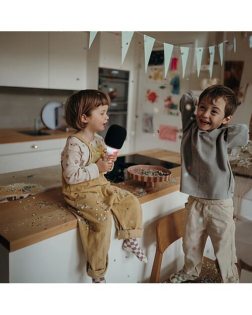 Kidywolf Microfono Tutto in Uno - Verde - Canta, Registra e Divertiti! Lettori Audio