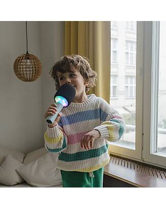 Kidywolf Microfono Tutto in Uno - Verde - Canta, Registra e Divertiti! Lettori Audio