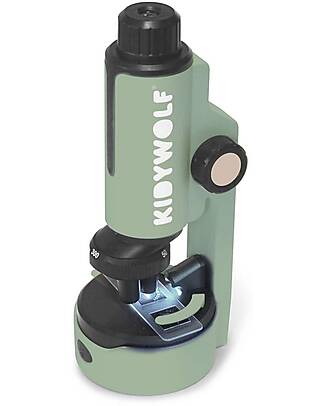 Kidywolf Microscopio Portatile - Verde - 8+ anni Giochi STEM