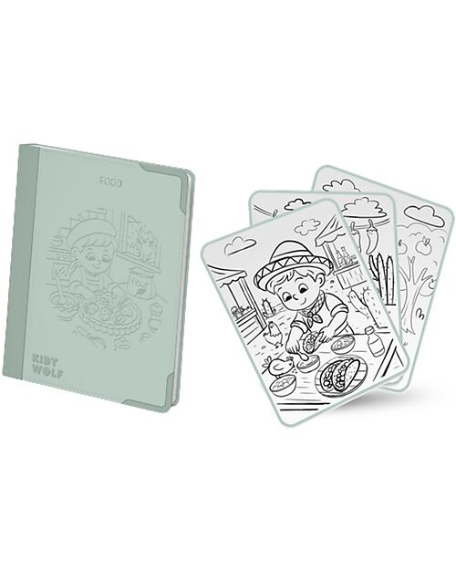 Kidywolf Pad Retroilluminato per Ricalco - Creatività e Divertimento per Bambini - 6+ anni Disegnare e Colorare