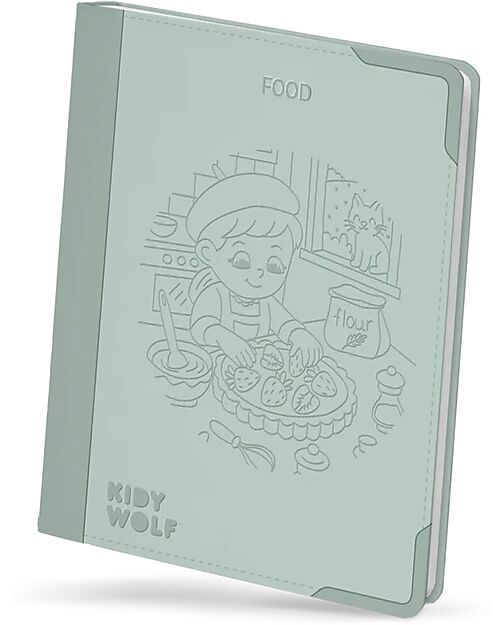 Kidywolf Pad Retroilluminato per Ricalco - Food - Creatività e Divertimento per Bambini - 6+ anni Disegnare e Colorare