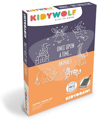 Kidywolf Refill for Kidydraw Mini - Fairy Tales and Animals Draw And Color