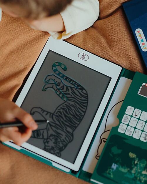 Kidywolf Ricarica per Kidydraw Mini - Animali e Pirati Disegnare e Colorare