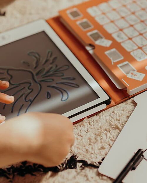 Kidywolf Ricarica per Kidydraw Mini - Dinosauri e Galassia Disegnare e Colorare