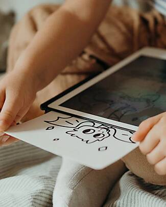 Kidywolf Ricarica per Kidydraw Mini - Fiabe e Animali Disegnare e Colorare