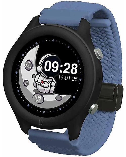 Kidywolf Smartwatch Multifunzione Kidywatch - Blu - Orologio Smart con Funzioni Interattive Orologi