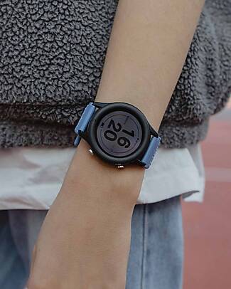 Kidywolf Smartwatch per Bambini con Monitoraggio Salute e Funzioni Smart -Blu Orologi