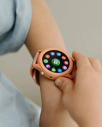 Kidywolf Smartwatch per Bambini con Monitoraggio Salute e Funzioni Smart - Pesca Orologi
