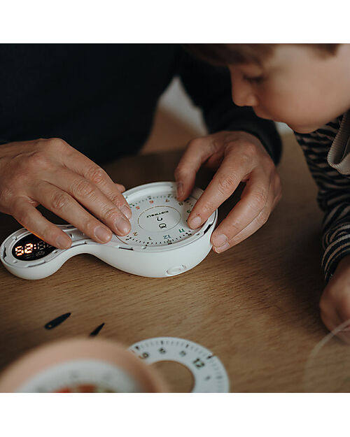 Kidywolf Sveglia Analogica e Digitale - Verde - Ottima per Imparare a Leggere l'Ora - 6+ anni Orologi