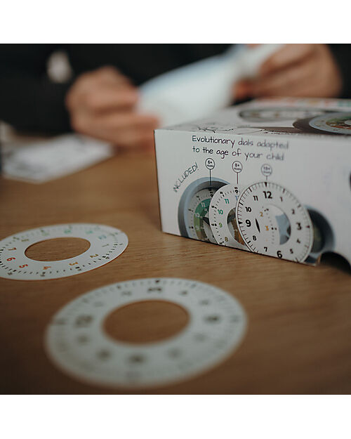 Kidywolf Sveglia Analogica e Digitale - Verde - Ottima per Imparare a Leggere l'Ora - 6+ anni Orologi