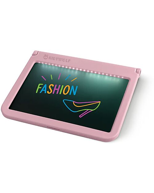 Kidywolf Tavola Luminosa per Disegno e Scrittura - Moda - Creatività e Divertimento per Bambini - 5+ anni Disegnare e Colorare