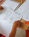 Kidywolf Tavola Luminosa per Disegno e Scrittura - Moda - Creatività e Divertimento per Bambini - 5+ anni Disegnare e Colorare