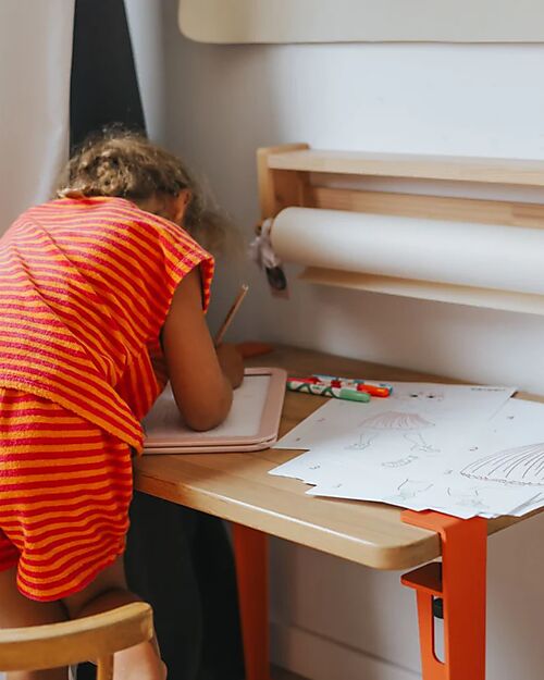 Kidywolf Tavola Luminosa per Disegno e Scrittura - Rosa - Creatività e Divertimento per Bambini - 5+ anni Disegnare e Colorare