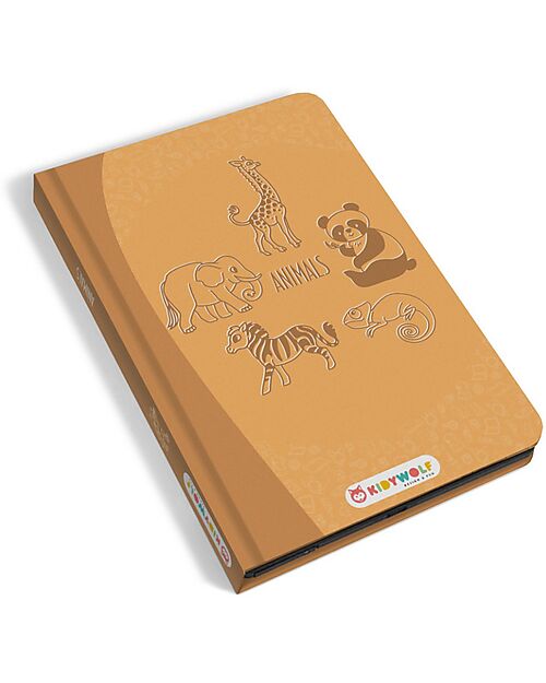 Kidywolf Tavoletta da Disegno Digitale Mini - Animali - 4+ anni Disegnare e Colorare