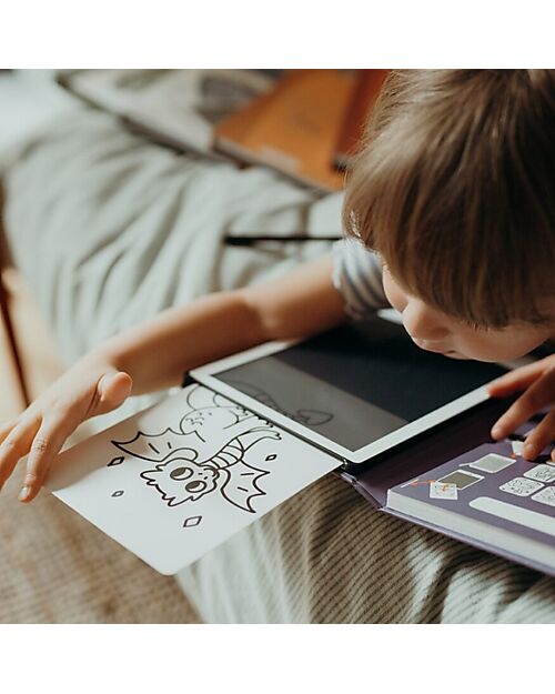 Kidywolf Tavoletta da Disegno Digitale Mini - Animali - 4+ anni Disegnare e Colorare