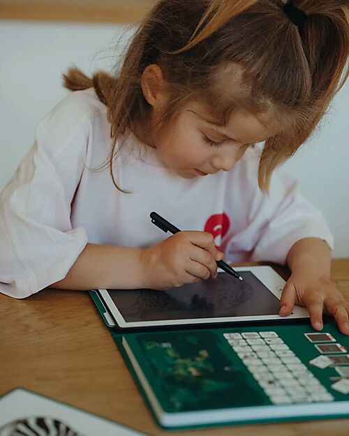 Kidywolf Tavoletta da Disegno Digitale Mini - Animali del Mondo - 4+ anni Disegnare e Colorare