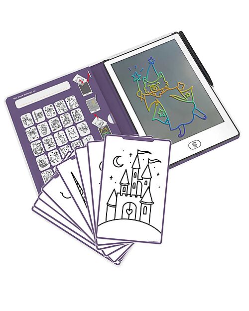 Kidywolf Tavoletta da Disegno Digitale Mini - Fiabe - 4+ anni Disegnare e Colorare