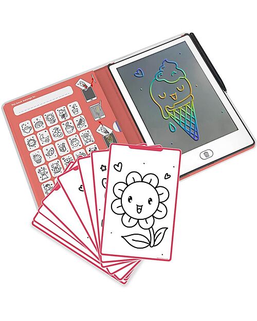 Kidywolf Tavoletta da Disegno Digitale Mini - Kawai - 4+ anni Disegnare e Colorare