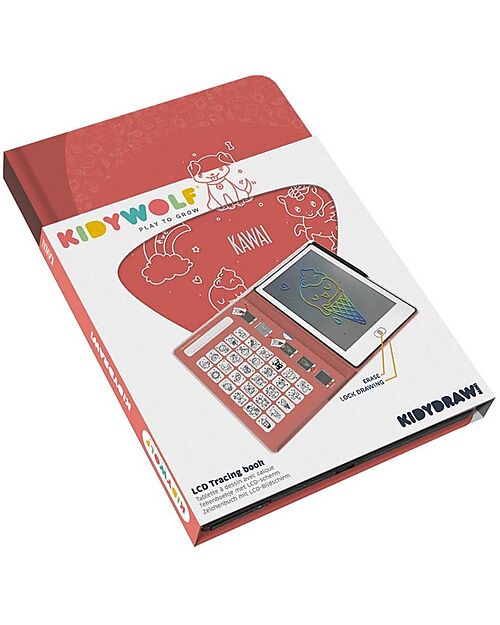 Kidywolf Tavoletta da Disegno Digitale Mini - Kawai - 4+ anni Disegnare e Colorare