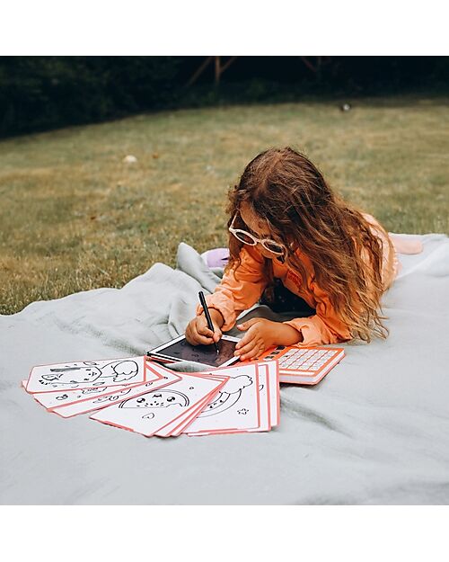 Kidywolf Tavoletta da Disegno Digitale Mini - Kawai - 4+ anni Disegnare e Colorare