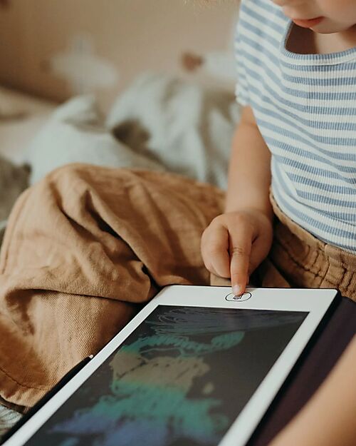 Kidywolf Tavoletta da Disegno Digitale Mini - Pirati - 4+ anni Disegnare e Colorare