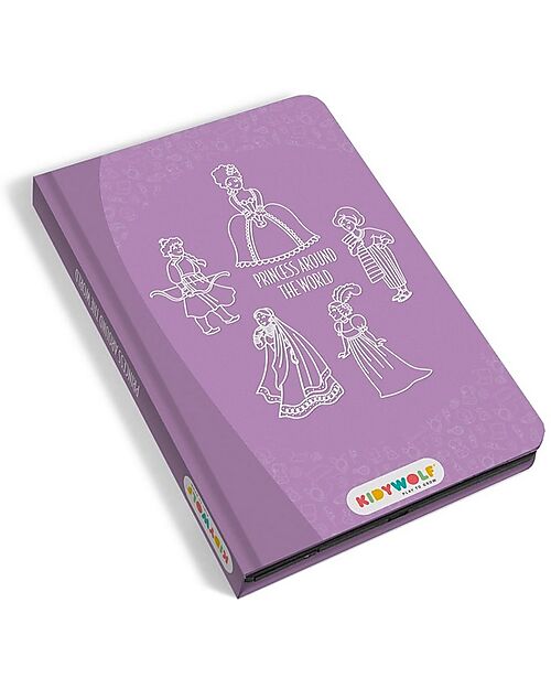 Kidywolf Tavoletta da Disegno Digitale Mini - Principesse del Mondo - 4+ anni Lavagnette