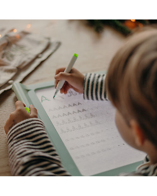 Kidywolf Tavoletta Luminosa per Disegnare e Scrivere -  Kit 4 Pennarelli al Neon - Ricarica USB-C Lavagnette