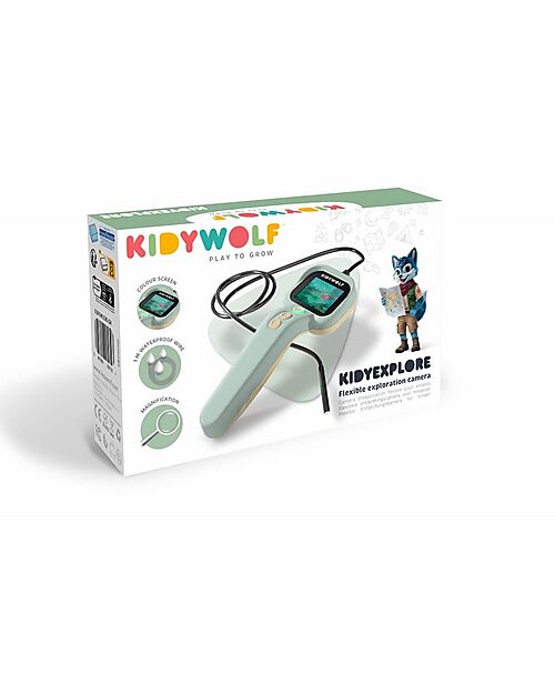 Kidywolf Telecamera Flessibile per Piccoli Esploratori - Visione in Tempo Reale Giochi STEM