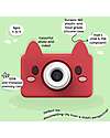 Kiimento Fotocamera Digitale Kiimento - Akito la Volpe - Foto e Video - Dai 4 Anni Macchine Fotografiche