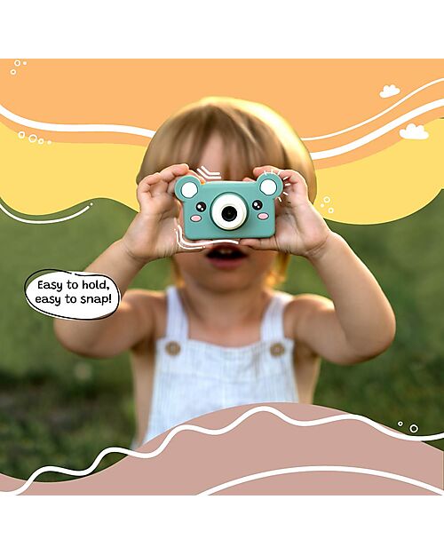 Kiimento Fotocamera Digitale Kiimento - Mikayo l'Orsetto - Foto e Video - Dai 4 Anni Macchine Fotografiche