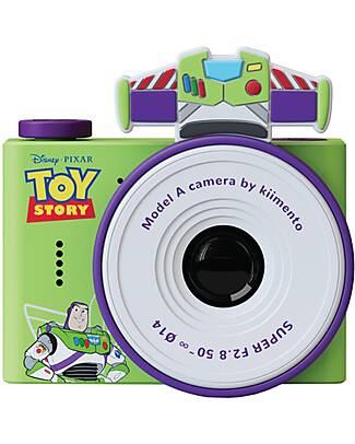 Kiimento Fotocamera Digitale Mini Kiimento - Buzz Lightyear - Foto e Video - Dai 3 Anni Macchine Fotografiche