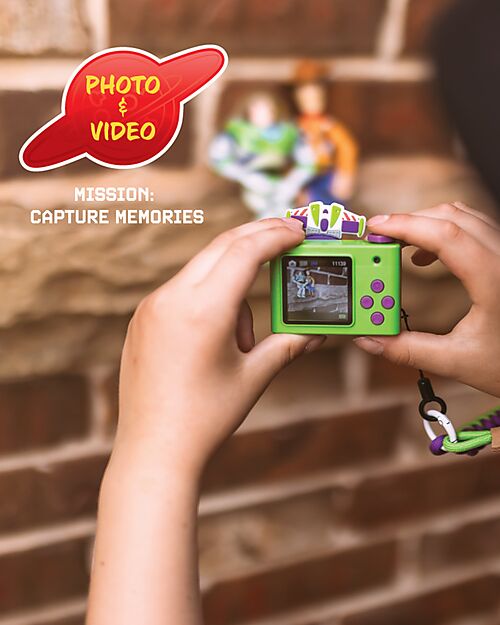 Kiimento Fotocamera Digitale Mini Kiimento - Buzz Lightyear - Foto e Video - Dai 3 Anni Macchine Fotografiche