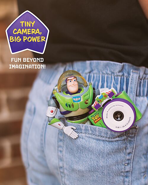 Kiimento Fotocamera Digitale Mini Kiimento - Buzz Lightyear - Foto e Video - Dai 3 Anni Macchine Fotografiche