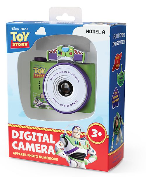Kiimento Fotocamera Digitale Mini Kiimento - Buzz Lightyear - Foto e Video - Dai 3 Anni Macchine Fotografiche