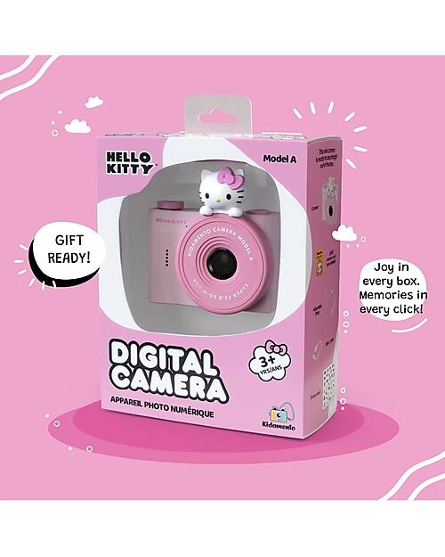Kiimento Fotocamera Digitale Mini Kiimento - Hello Kitty - Foto e Video - Dai 3 Anni Macchine Fotografiche