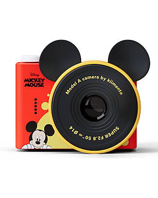 Kiimento Fotocamera Digitale Mini Kiimento - Mickey Mouse - Foto e Video - Dai 3 Anni Macchine Fotografiche