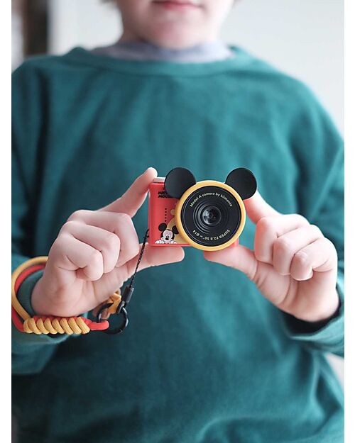Kiimento Fotocamera Digitale Mini Kiimento - Mickey Mouse - Foto e Video - Dai 3 Anni Macchine Fotografiche