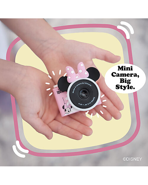 Kiimento Fotocamera Digitale Mini Kiimento - Minnie Mouse - Foto e Video - Dai 3 Anni Macchine Fotografiche
