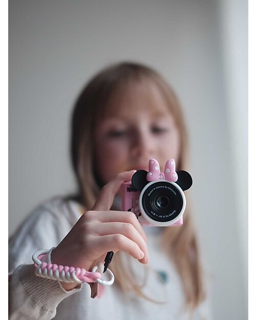 Kiimento Fotocamera Digitale Mini Kiimento - Minnie Mouse - Foto e Video - Dai 3 Anni Macchine Fotografiche