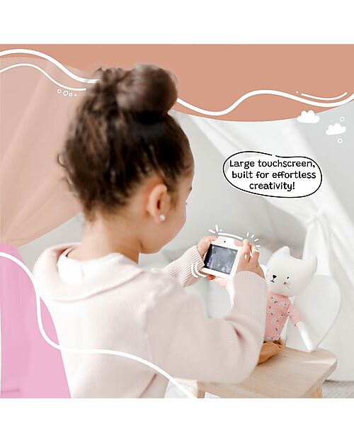 Kiimento Fotocamera Digitale Touchscreen Kiimento - Meowie il Gatto - Foto e Video - Dai 5 Anni Macchine Fotografiche