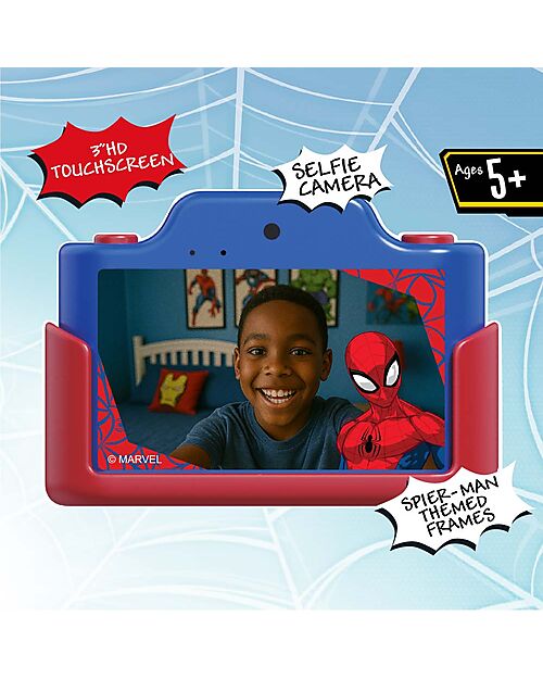 Kiimento Fotocamera Digitale Touchscreen Kiimento - Spider-Man - Foto e Video - Dai 5 Anni Macchine Fotografiche