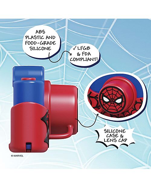 Kiimento Fotocamera Digitale Touchscreen Kiimento - Spider-Man - Foto e Video - Dai 5 Anni Macchine Fotografiche