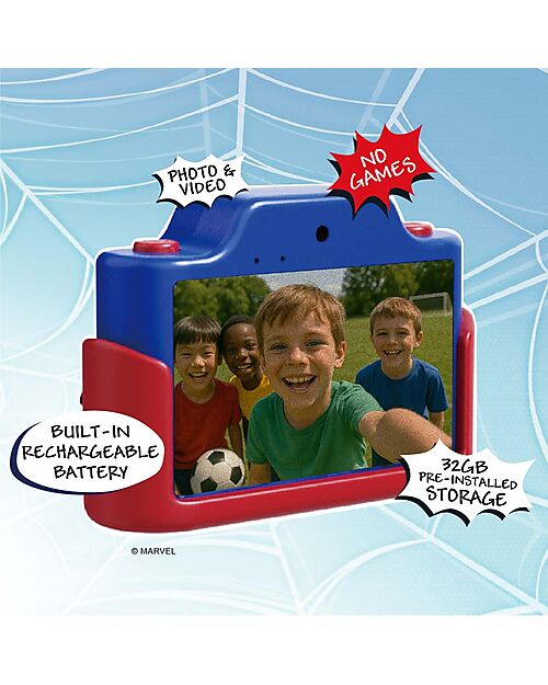 Kiimento Fotocamera Digitale Touchscreen Kiimento - Spider-Man - Foto e Video - Dai 5 Anni Macchine Fotografiche