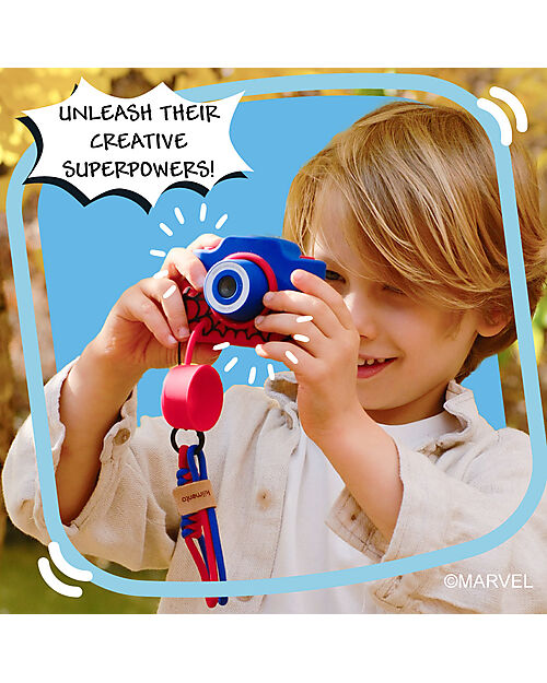 Kiimento Fotocamera Digitale Touchscreen Kiimento - Spider-Man - Foto e Video - Dai 5 Anni Macchine Fotografiche