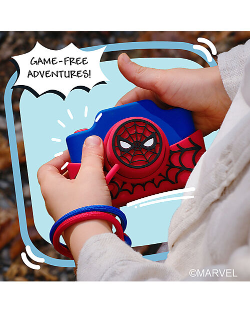 Kiimento Fotocamera Digitale Touchscreen Kiimento - Spider-Man - Foto e Video - Dai 5 Anni Macchine Fotografiche