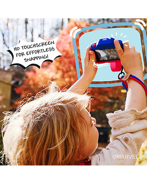 Kiimento Fotocamera Digitale Touchscreen Kiimento - Spider-Man - Foto e Video - Dai 5 Anni Macchine Fotografiche