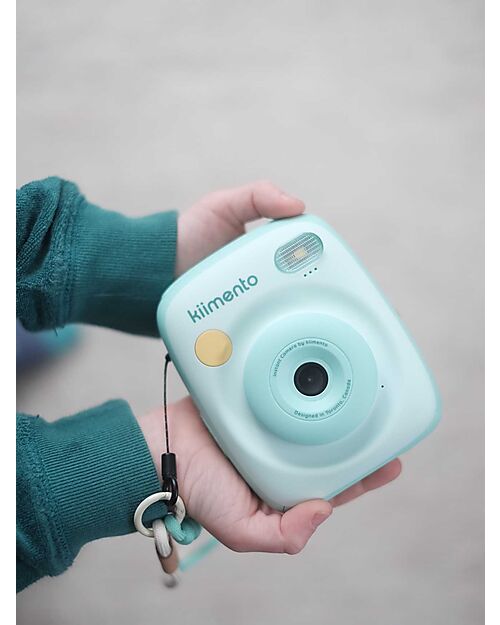 Kiimento Fotocamera Istantanea Digitale Kiimento - Menta - Stampa Ink-Free - Dai 8 Anni Macchine Fotografiche