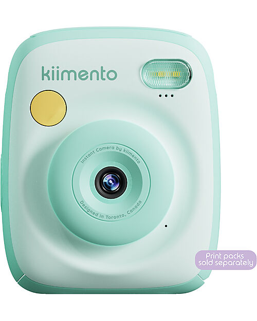 Kiimento Fotocamera Istantanea Digitale Kiimento - Menta - Stampa Ink-Free - Dai 8 Anni Macchine Fotografiche